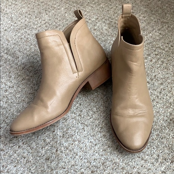 Tan Forever 21 booties. - Picture 1 of 6